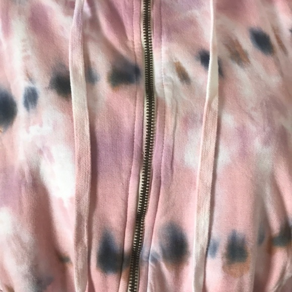 Young Fabulous & Broke Crop Hoodie Zip front Size M NWT - Picture 7 of 11